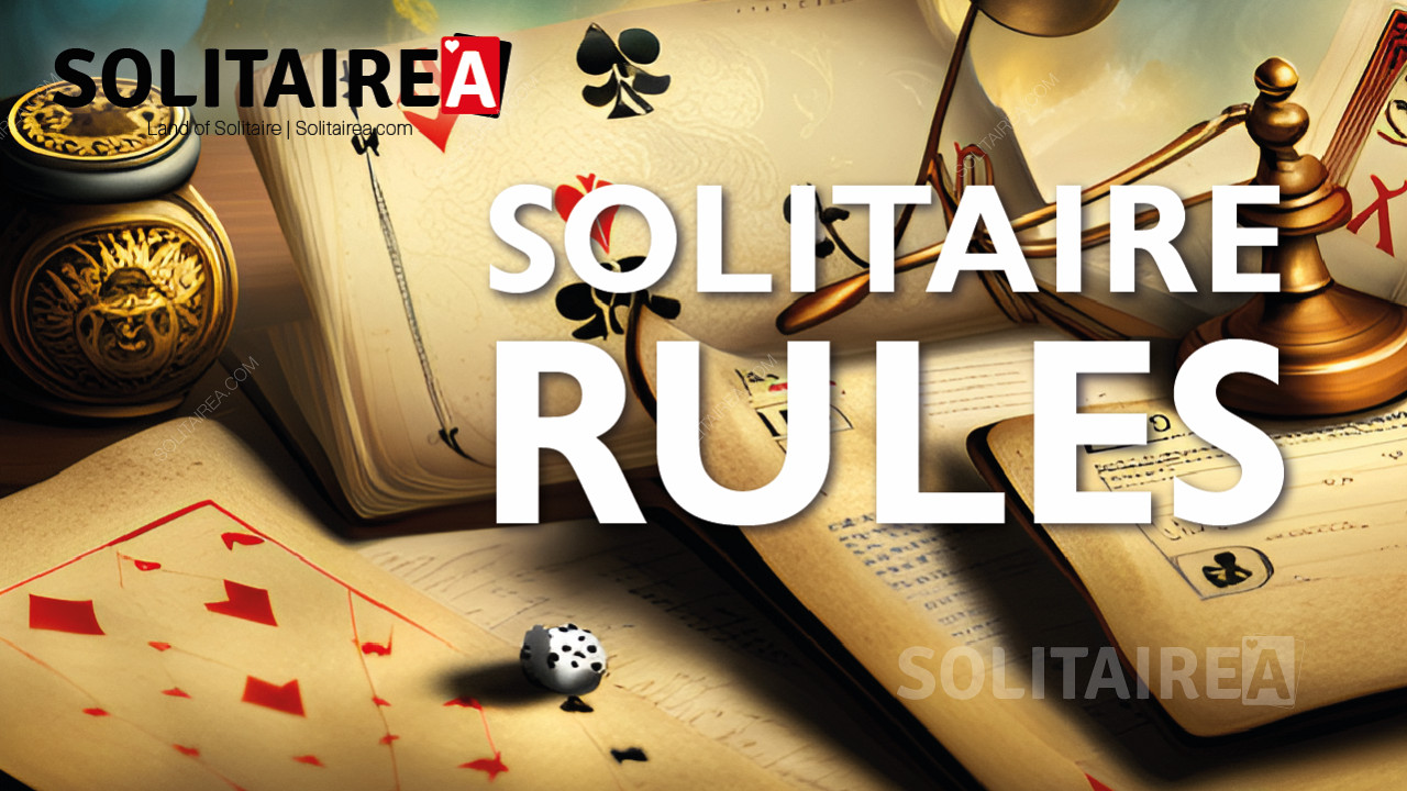Solitaire oynamanın oyun kurallarında ustalaşın ve bir profesyonel gibi oynayın